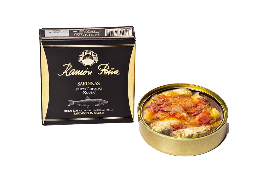 Ramón Peña Sardines in Sauce product packaging