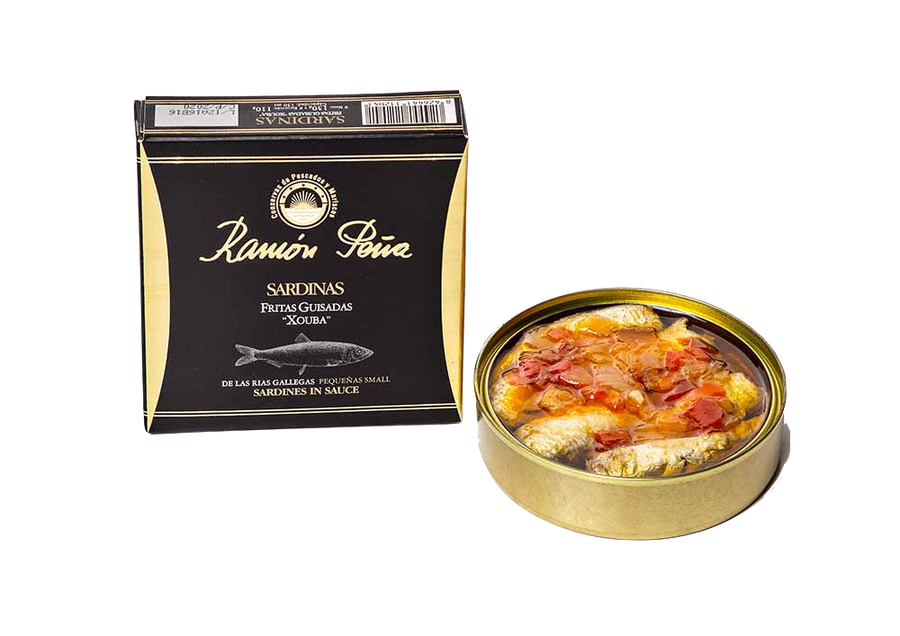 Ramón Peña Sardines in Sauce product packaging