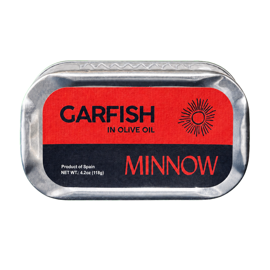 Minnow Garfish product packaging