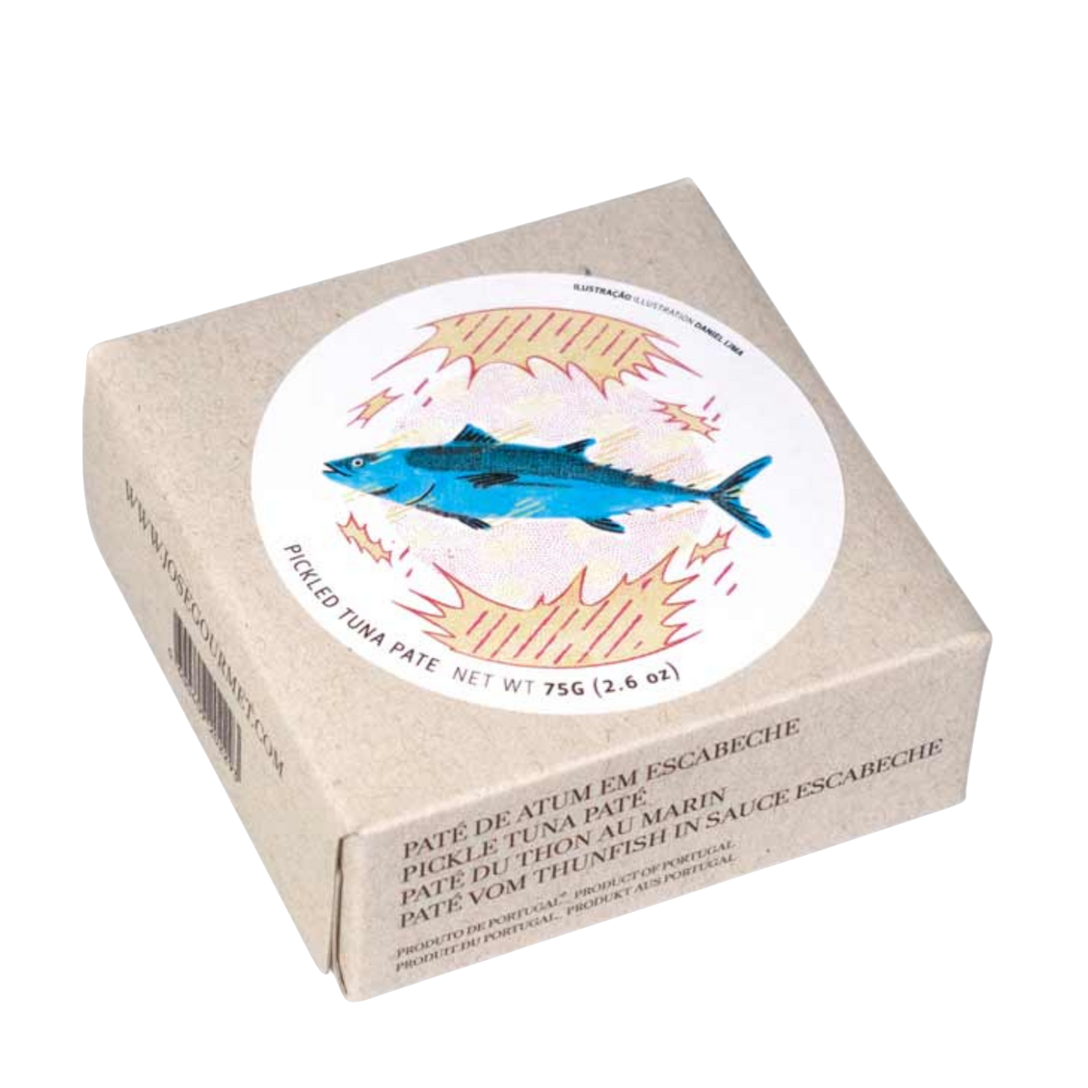 Jose Gourmet Pickled Tuna Pate product packaging