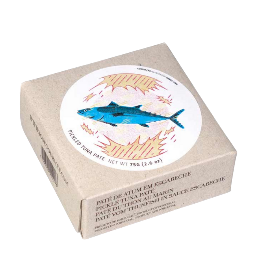 Jose Gourmet Pickled Tuna Pate product packaging
